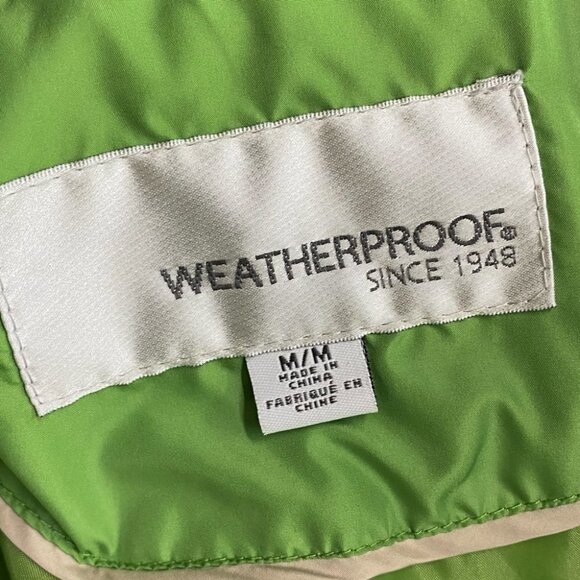 WEATHERPROOF Green Quilted Light Jacket M - Picture 6 of 13
